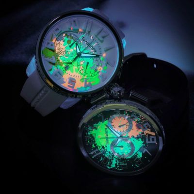 腕時計 テンデンス タイダイコレクション 蓄光機能付き テンデンス【2021 新作】世界限定100本。文字盤に立体的な